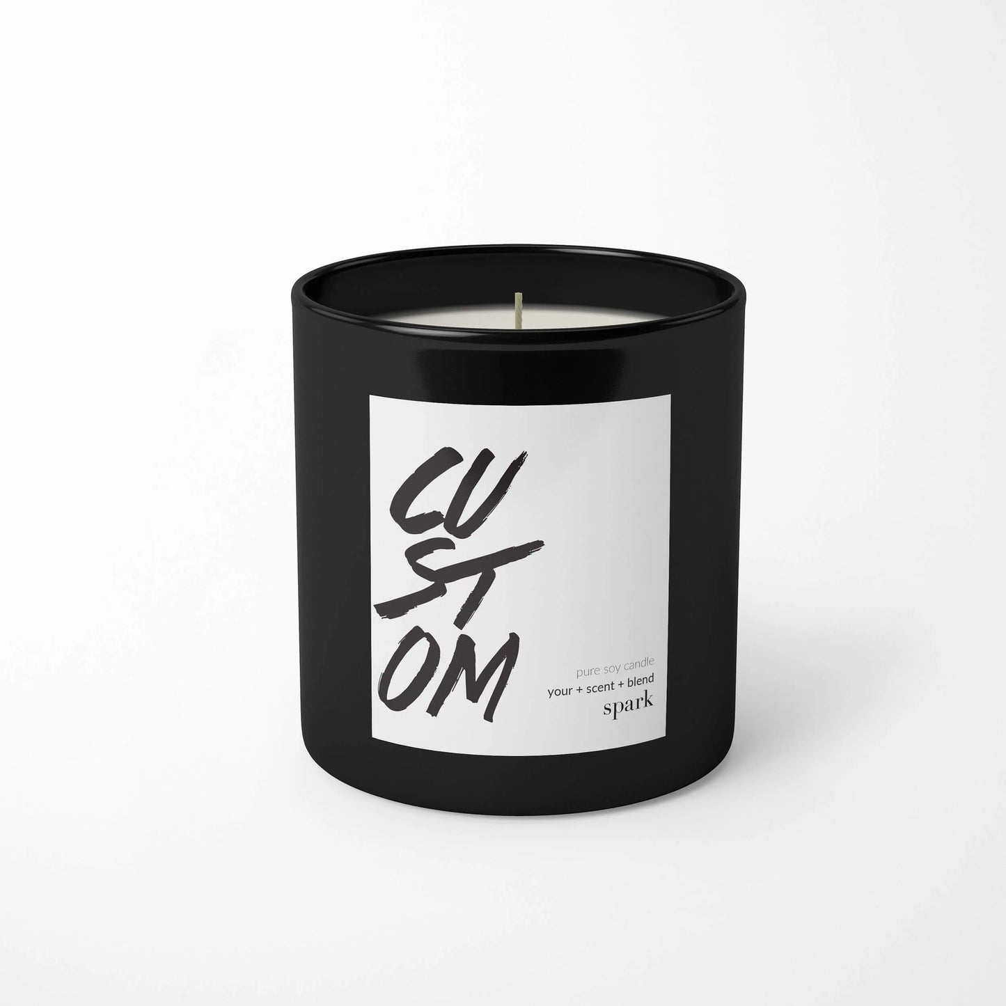 Order Custom White Candle Labels